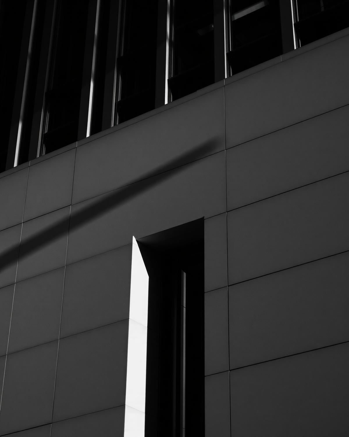 Architectural facade detail